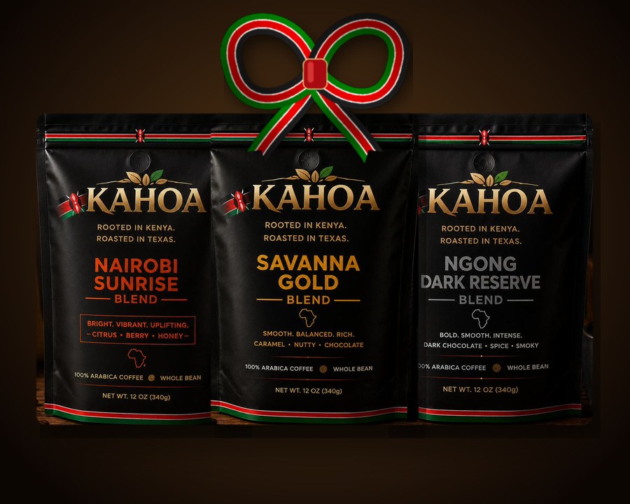 Coffee Trio gift bundle: 3 coffees